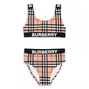 Burberry Girls' Liana Vintage Check Two-Piece
